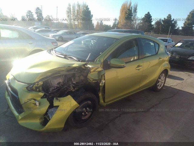 Photo 1 VIN: JTDKDTB3XF1096583 - TOYOTA PRIUS C 