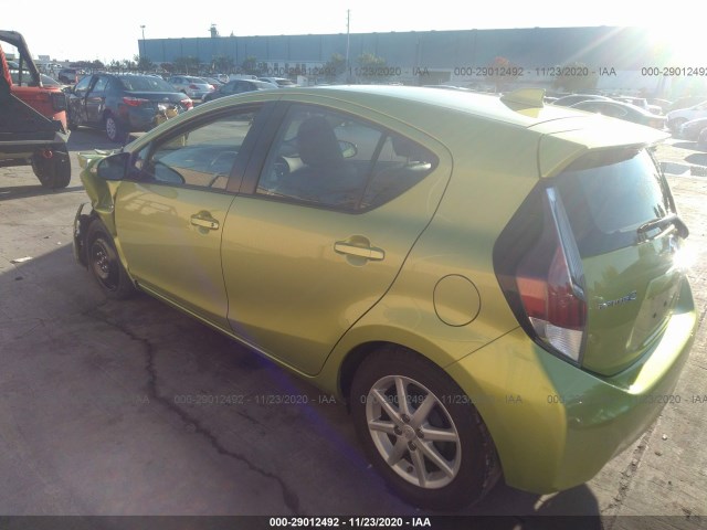 Photo 2 VIN: JTDKDTB3XF1096583 - TOYOTA PRIUS C 