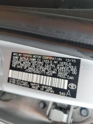 Photo 11 VIN: JTDKDTB3XG1117529 - TOYOTA PRIUS 