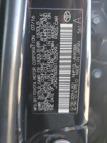 Photo 11 VIN: JTDKDTB3XG1135299 - TOYOTA PRIUS C 