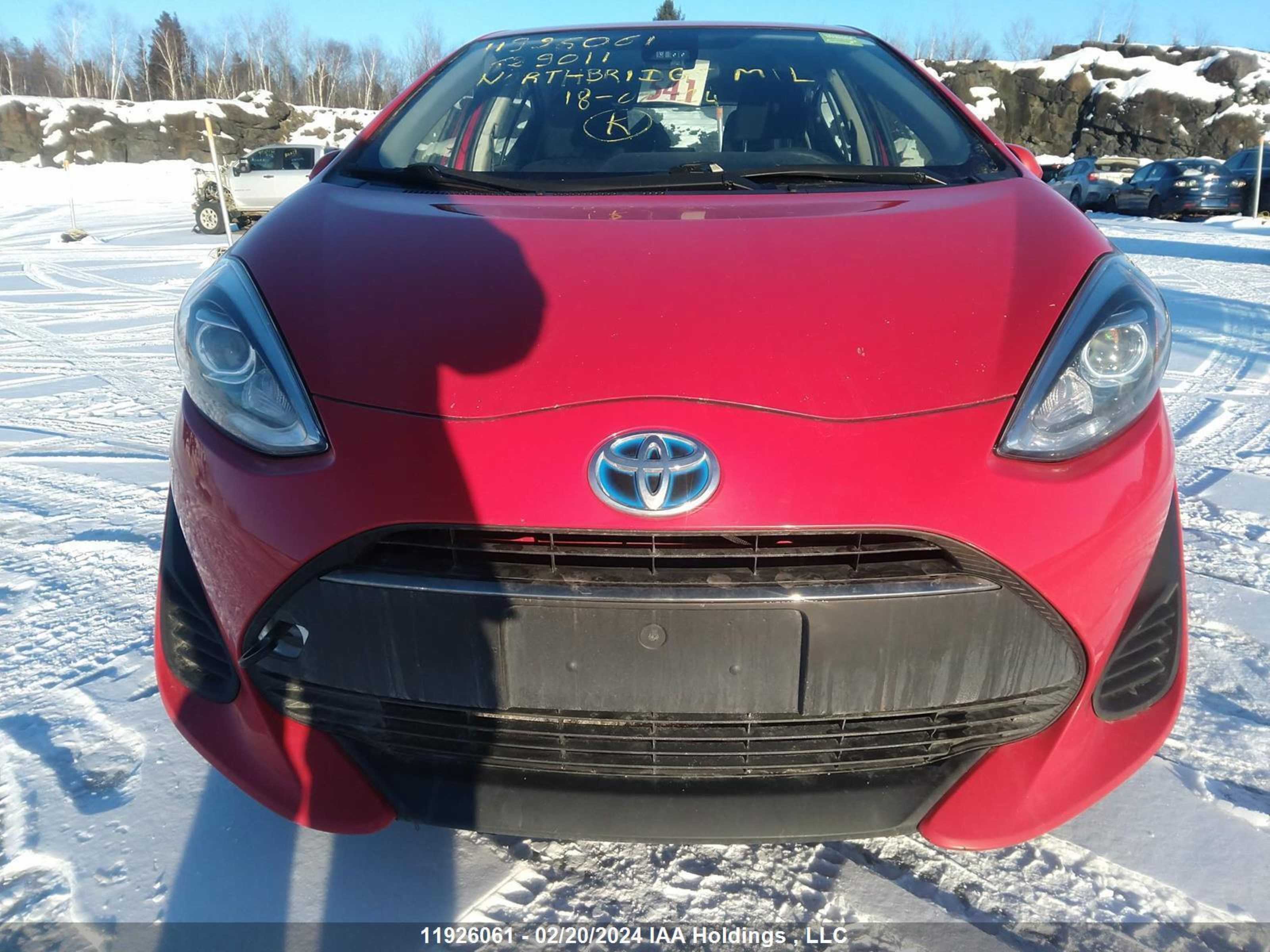 Photo 7 VIN: JTDKDTB3XK1629011 - TOYOTA PRIUS C 