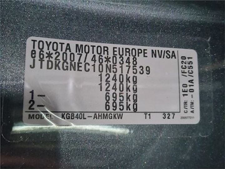 Photo 11 VIN: JTDKGNEC10N517539 - TOYOTA AYGO - 2018 