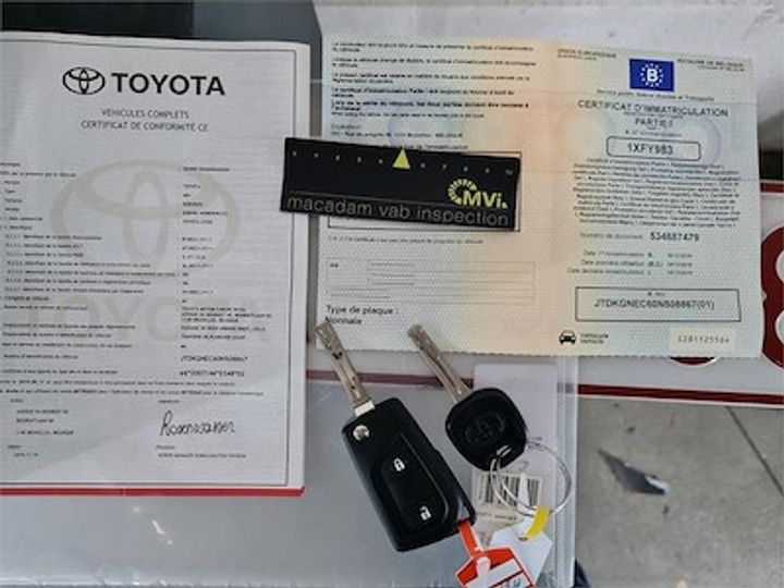 Photo 11 VIN: JTDKGNEC60N508867 - TOYOTA AYGO - 2018 