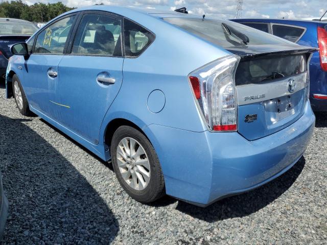 Photo 1 VIN: JTDKN3DP0C3017631 - TOYOTA PRIUS PLUG 