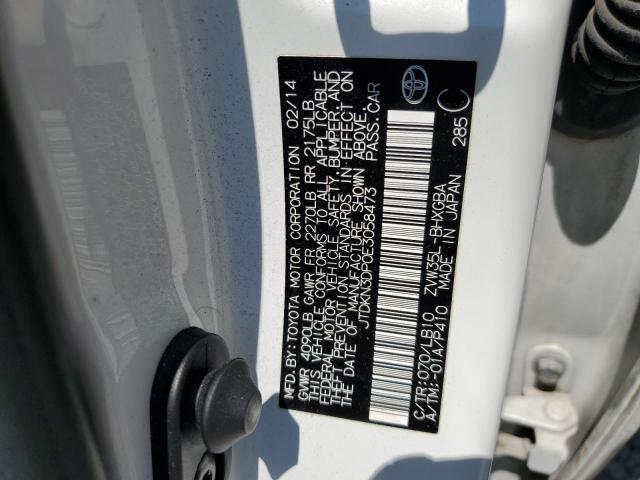 Photo 12 VIN: JTDKN3DP0E3058473 - TOYOTA PRIUS 