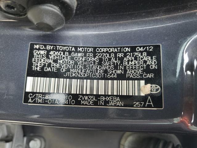 Photo 11 VIN: JTDKN3DP1C3011644 - TOYOTA PRIUS PLUG 