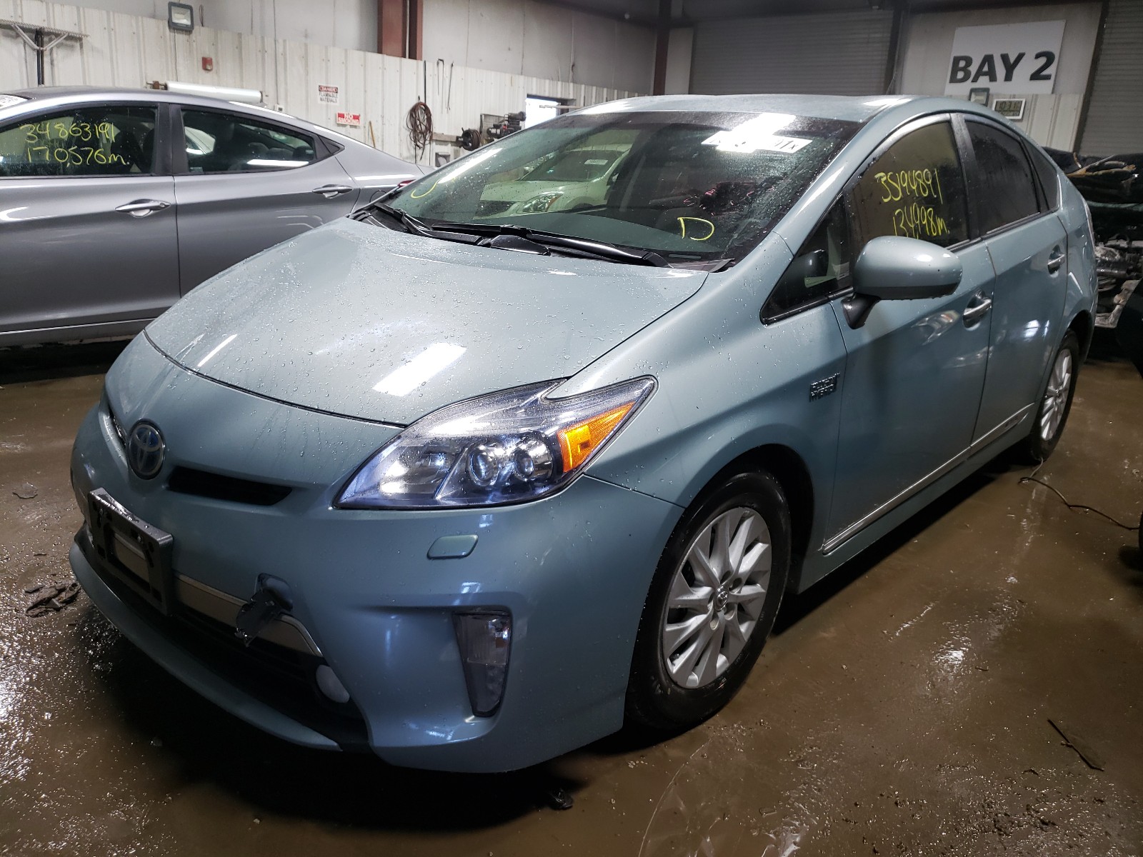 Photo 1 VIN: JTDKN3DP1C3015614 - TOYOTA PRIUS PLUG 