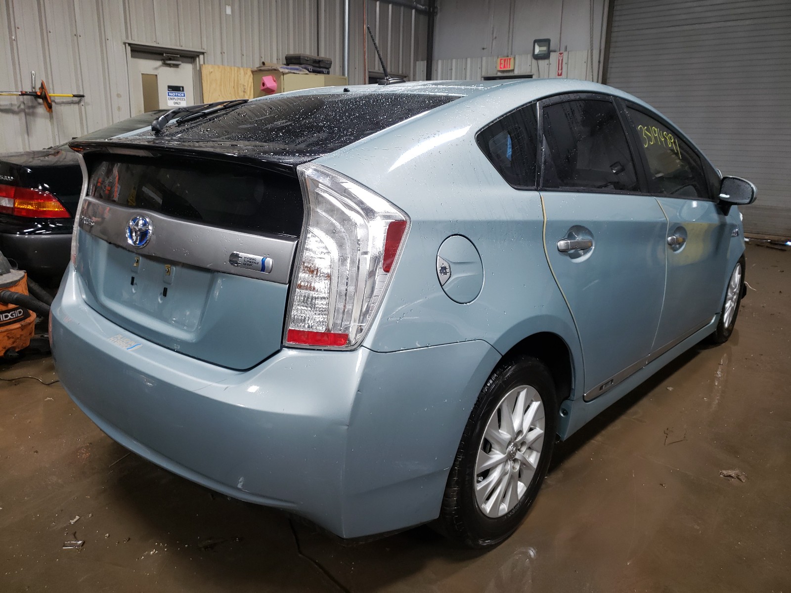 Photo 3 VIN: JTDKN3DP1C3015614 - TOYOTA PRIUS PLUG 