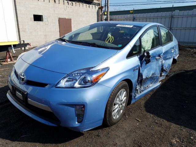 Photo 1 VIN: JTDKN3DP1F3068821 - TOYOTA PRIUS PLUG 