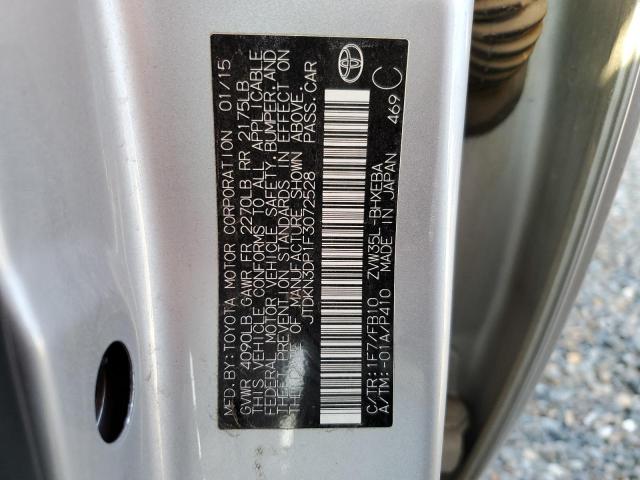 Photo 12 VIN: JTDKN3DP1F3072528 - TOYOTA PRIUS PLUG 