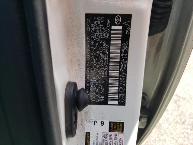 Photo 11 VIN: JTDKN3DP2C3004590 - TOYOTA PRIUS PLUG 