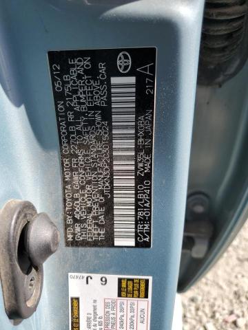 Photo 11 VIN: JTDKN3DP2C3015024 - TOYOTA PRIUS PLUG 