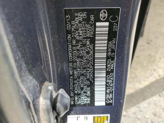 Photo 11 VIN: JTDKN3DP2D3038045 - TOYOTA PRIUS PLUG 