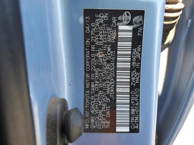 Photo 11 VIN: JTDKN3DP2D3041673 - TOYOTA PRIUS PLUG 