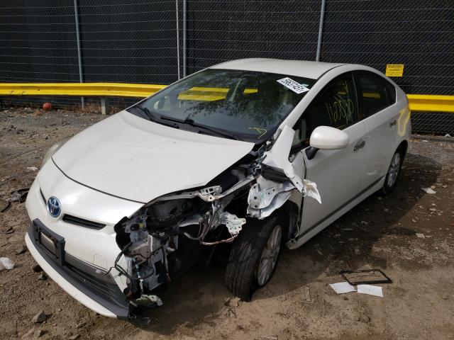 Photo 1 VIN: JTDKN3DP2D3044458 - TOYOTA PRIUS PLUG 