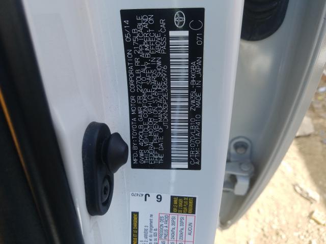 Photo 9 VIN: JTDKN3DP2E3062976 - TOYOTA PRIUS PLUG 