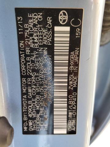 Photo 11 VIN: JTDKN3DP3E3050691 - TOYOTA PRIUS PLUG 