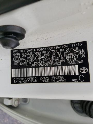 Photo 11 VIN: JTDKN3DP3E3051503 - TOYOTA PRIUS PLUG 