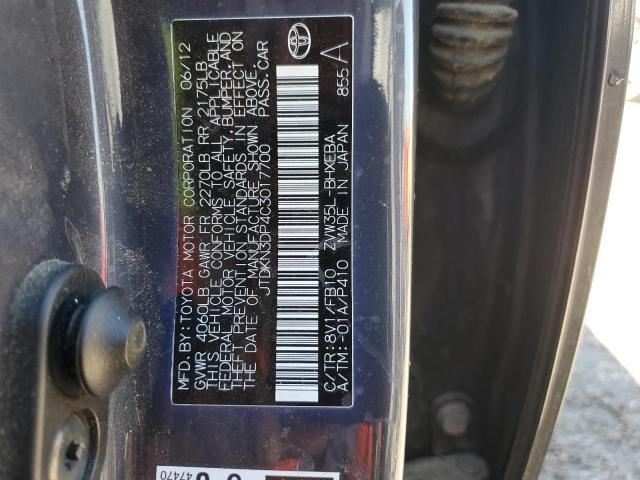 Photo 12 VIN: JTDKN3DP4C3017700 - TOYOTA PRIUS PLUG 