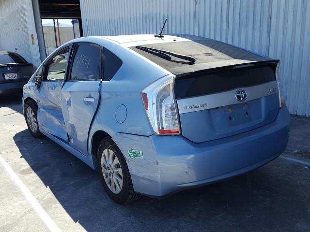 Photo 2 VIN: JTDKN3DP4D3044090 - TOYOTA PRIUS PLUG 