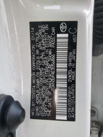 Photo 12 VIN: JTDKN3DP4E3056886 - TOYOTA PRIUS PLUG 