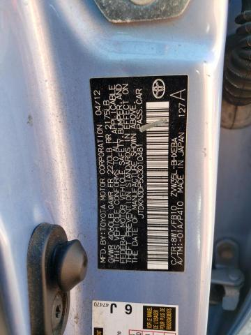 Photo 11 VIN: JTDKN3DP5C3010481 - TOYOTA PRIUS PLUG 