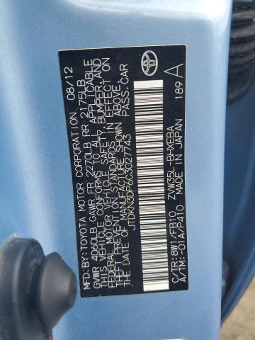 Photo 12 VIN: JTDKN3DP6C3027743 - TOYOTA PRIUS PLUG 