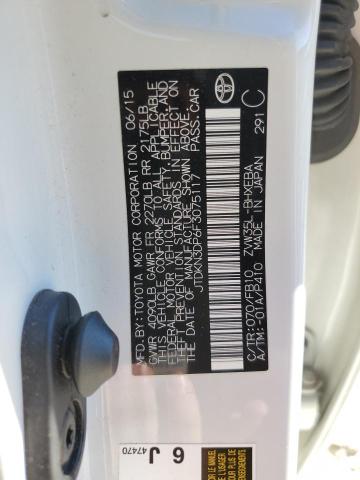 Photo 11 VIN: JTDKN3DP6F3075117 - TOYOTA PRIUS PLUG 