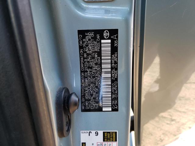 Photo 9 VIN: JTDKN3DP7C3011664 - TOYOTA PRIUS PLUG 