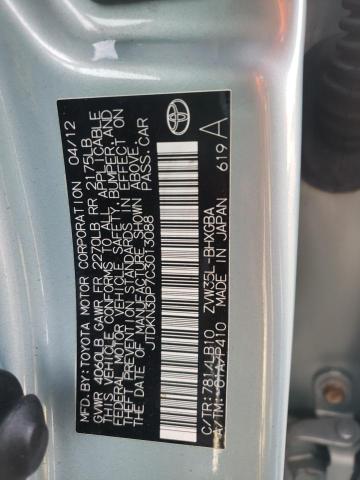 Photo 11 VIN: JTDKN3DP7C3013088 - TOYOTA PRIUS PLUG 