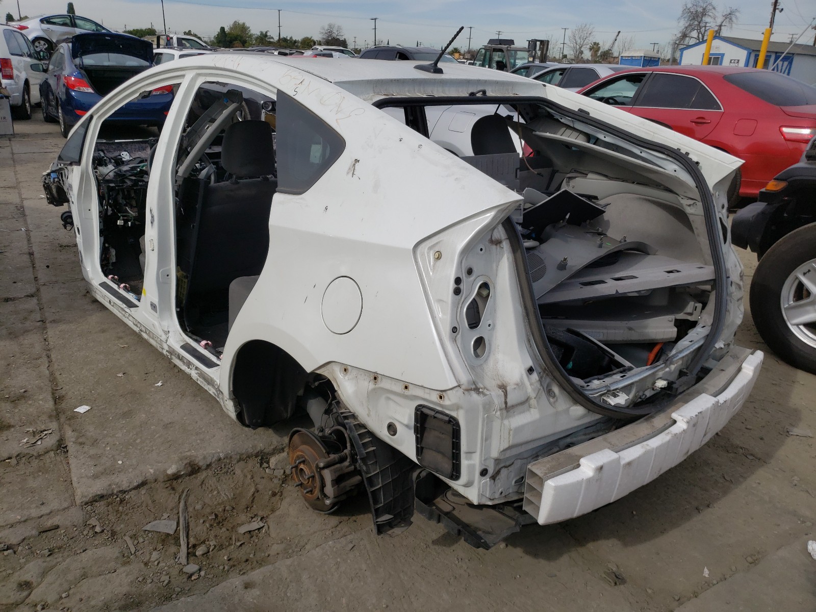 Photo 2 VIN: JTDKN3DP7C3025628 - TOYOTA PRIUS PLUG 