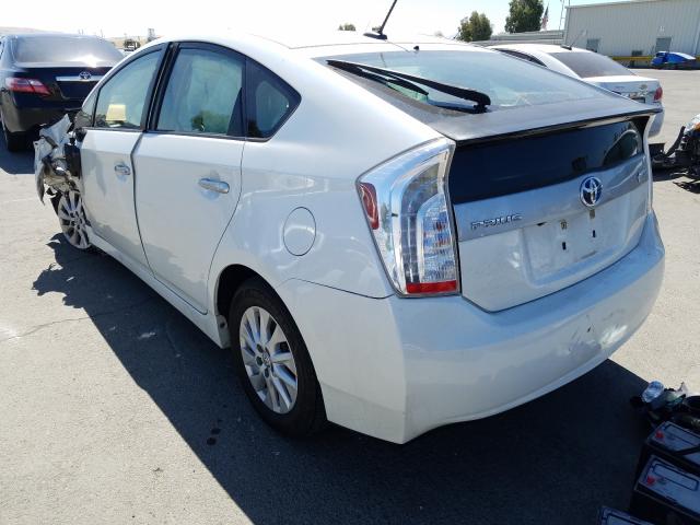 Photo 2 VIN: JTDKN3DP7D3040664 - TOYOTA PRIUS PLUG 