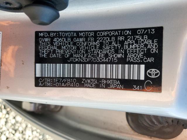 Photo 11 VIN: JTDKN3DP7D3044715 - TOYOTA PRIUS PLUG 