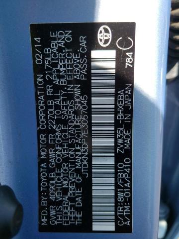 Photo 11 VIN: JTDKN3DP7E3057045 - TOYOTA PRIUS PLUG 