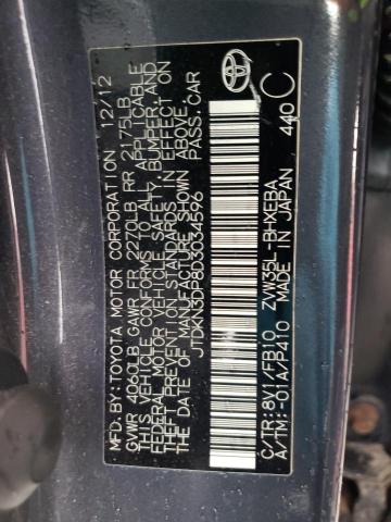 Photo 11 VIN: JTDKN3DP8D3034596 - TOYOTA PRIUS PLUG 