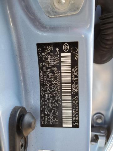 Photo 11 VIN: JTDKN3DP8D3035053 - TOYOTA PRIUS PLUG 