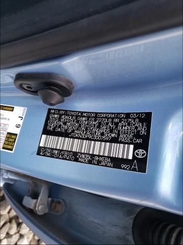 Photo 9 VIN: JTDKN3DP9C3007597 - TOYOTA PRIUS PLUG 