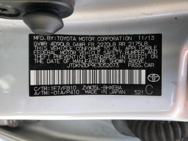 Photo 11 VIN: JTDKN3DP9E3052073 - TOYOTA PRIUS PLUG 