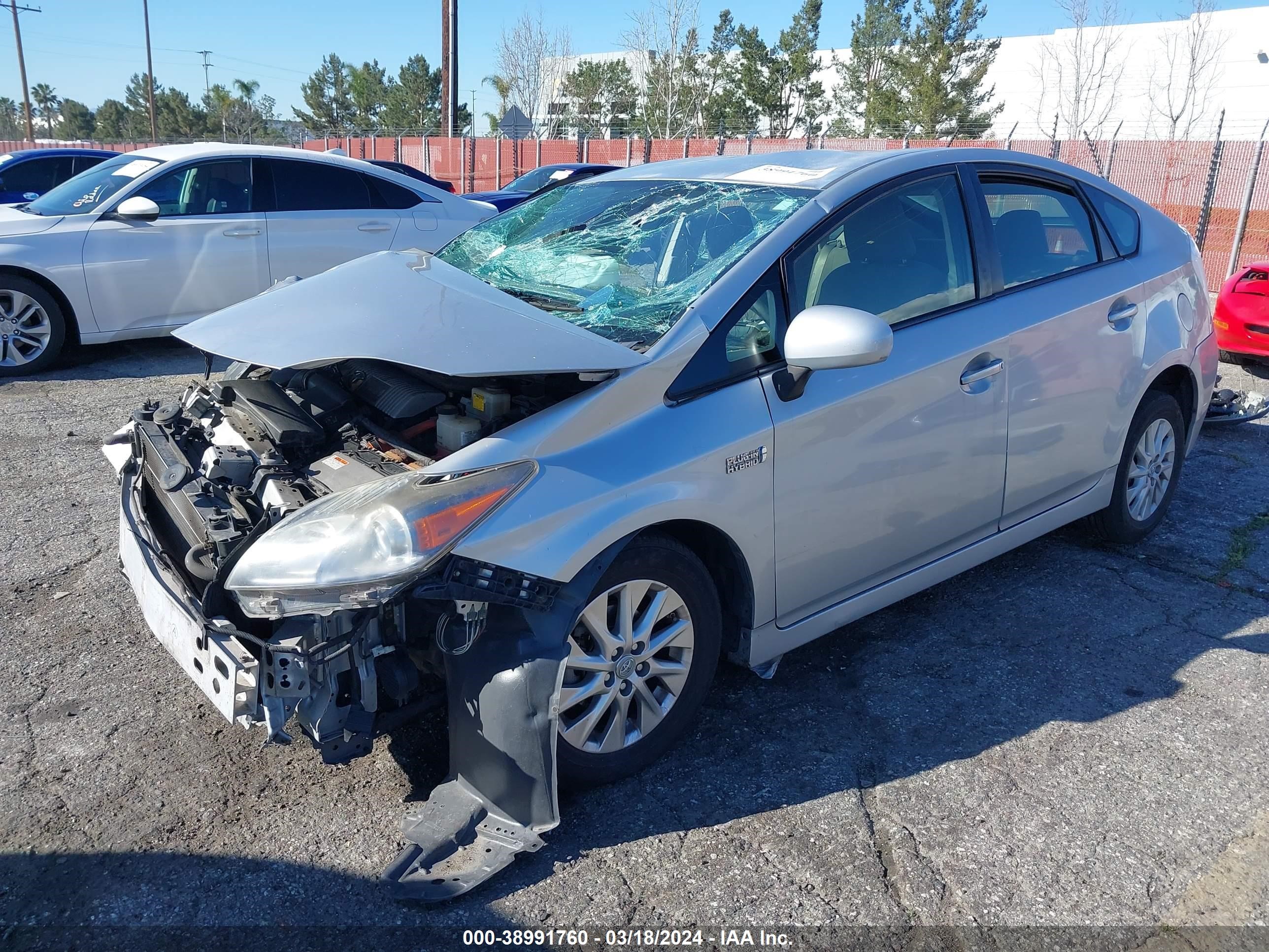 Photo 1 VIN: JTDKN3DPXC3016762 - TOYOTA PRIUS 