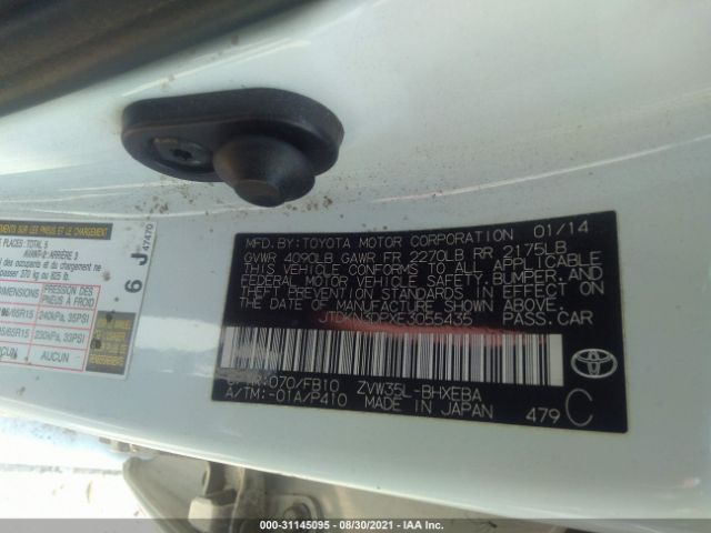 Photo 8 VIN: JTDKN3DPXE3055435 - TOYOTA PRIUS PLUG-IN 