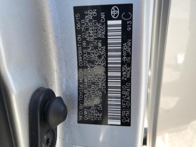 Photo 11 VIN: JTDKN3DPXF3075394 - TOYOTA PRIUS PLUG 