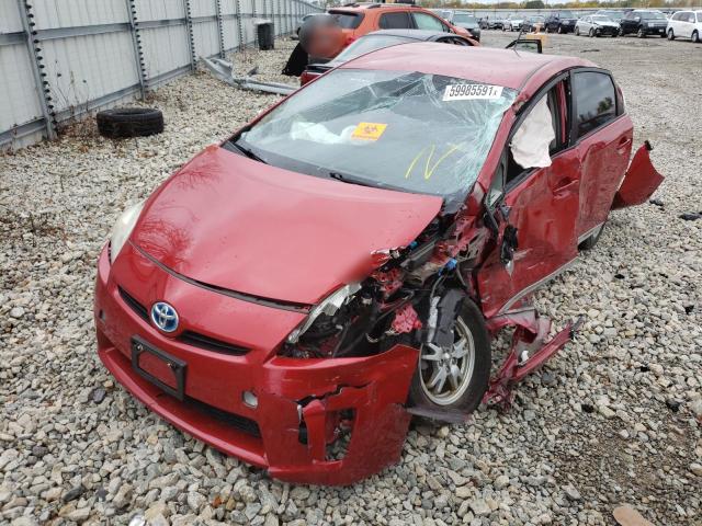 Photo 1 VIN: JTDKN3DU0A0102974 - TOYOTA PRIUS 