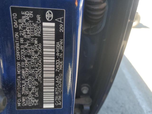 Photo 11 VIN: JTDKN3DU0A0175066 - TOYOTA PRIUS 