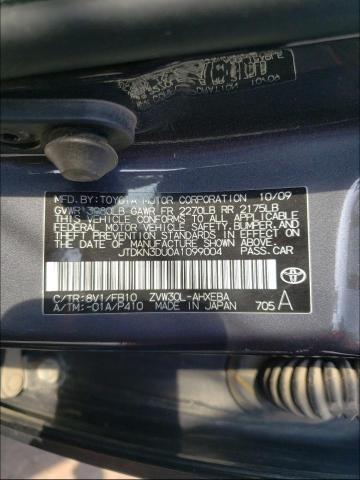 Photo 9 VIN: JTDKN3DU0A1099004 - TOYOTA PRIUS 