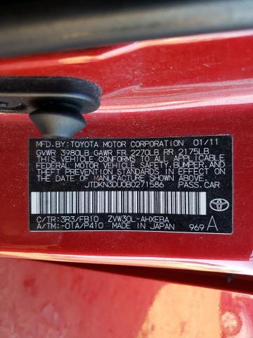 Photo 11 VIN: JTDKN3DU0B0271586 - TOYOTA PRIUS 