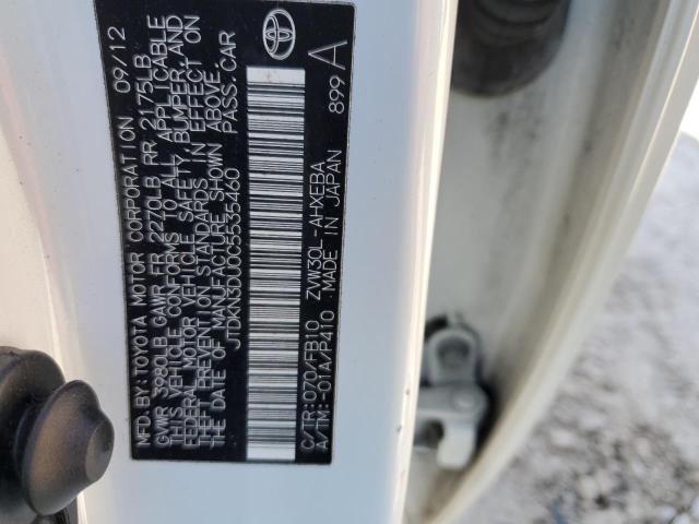 Photo 11 VIN: JTDKN3DU0C5535460 - TOYOTA PRIUS 