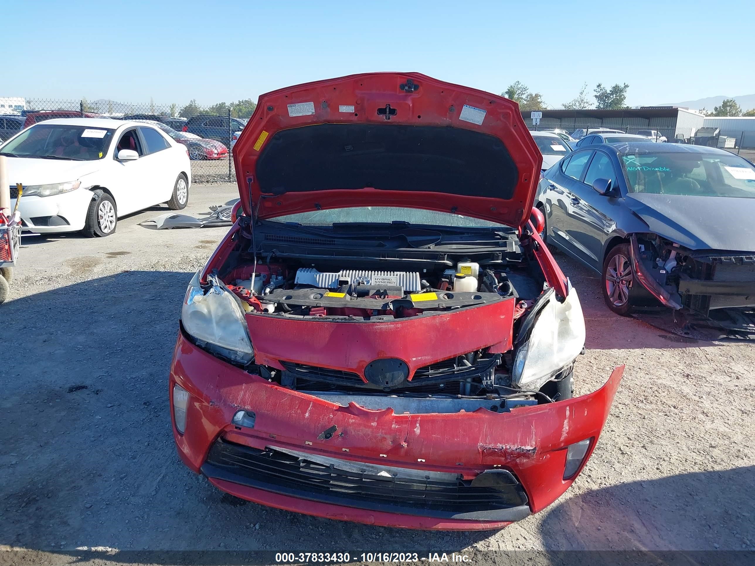 Photo 9 VIN: JTDKN3DU0D1618492 - TOYOTA PRIUS 