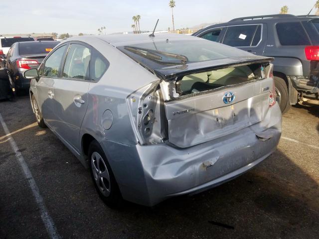 Photo 2 VIN: JTDKN3DU0E0376049 - TOYOTA PRIUS 