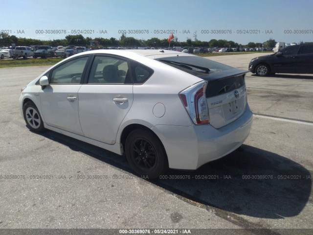 Photo 2 VIN: JTDKN3DU0E0384166 - TOYOTA PRIUS 