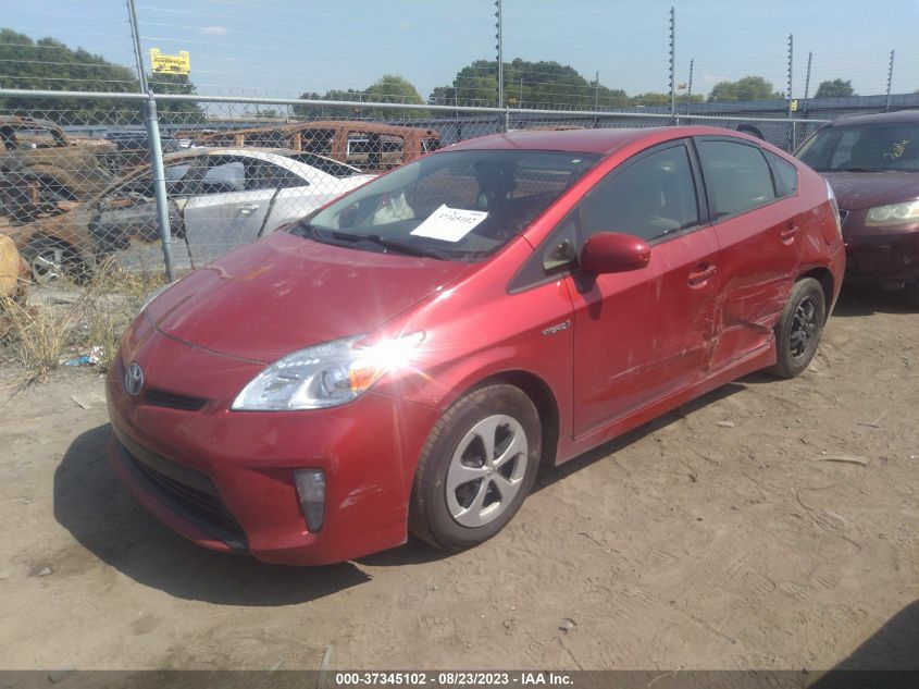 Photo 1 VIN: JTDKN3DU0F1943436 - TOYOTA PRIUS 